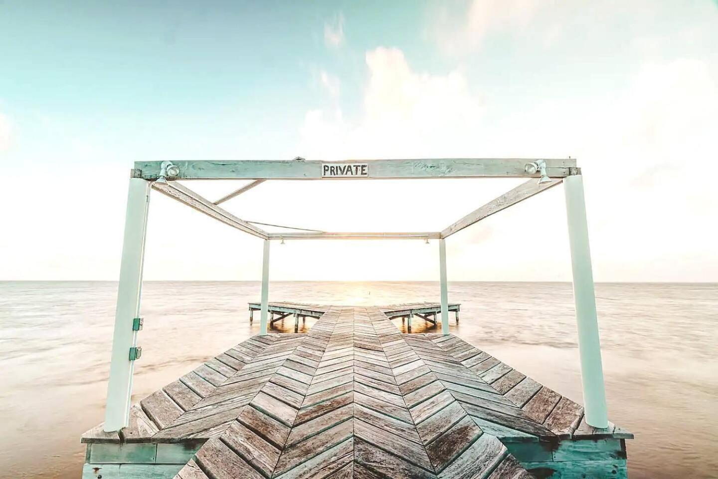 Exquisite Oceanfront Private Estate By Alom San Pedro (Ambergris Caye) Exterior foto